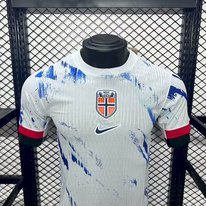 Noruega 2024/25 Camisola Alternativa Versão Jogador – Homem
