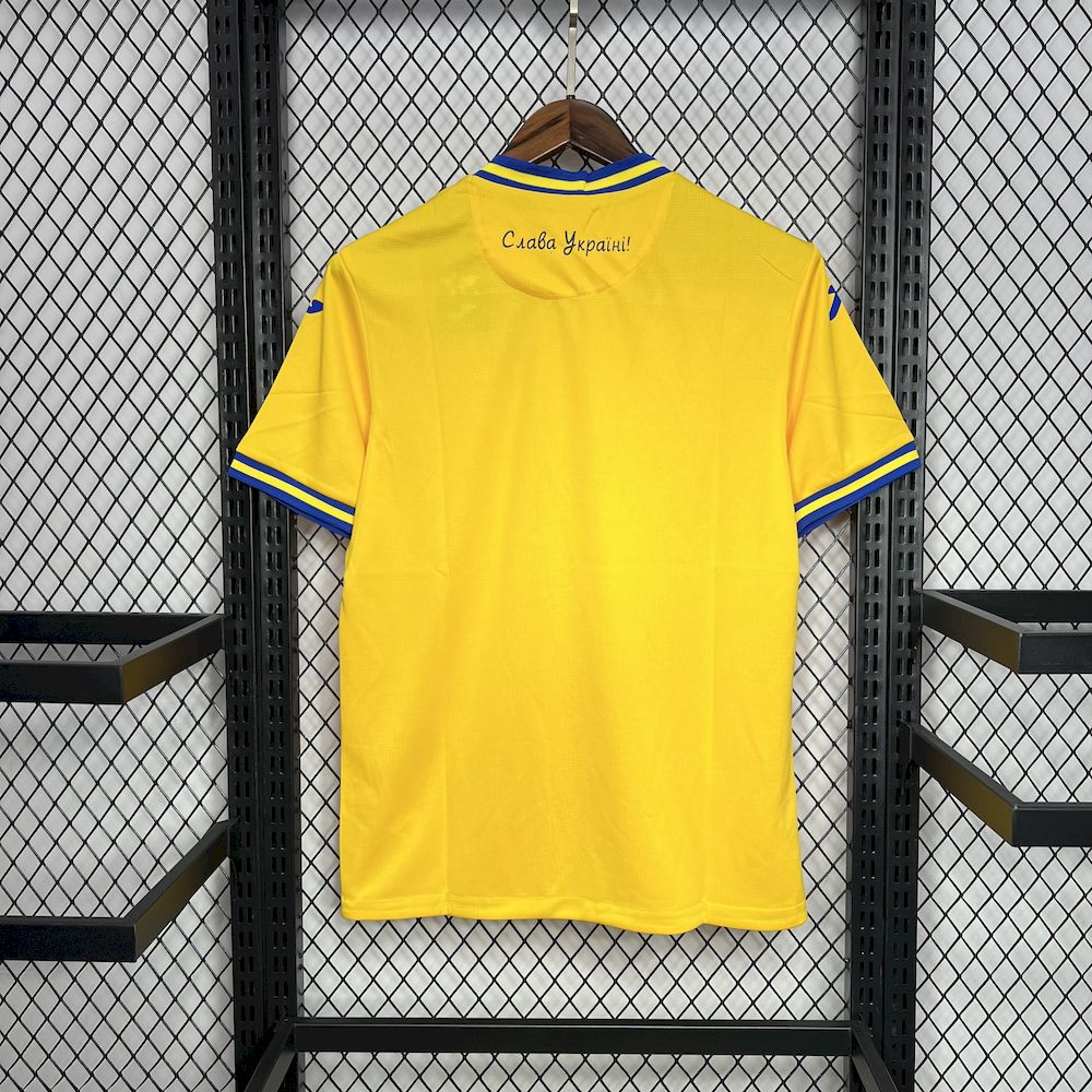 Ucrânia 2024/25 Camisola Alternativa Euro – Homem
