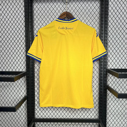 Ucrânia 2024/25 Camisola Alternativa Euro – Homem