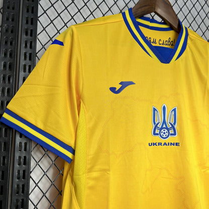 Ucrânia 2024/25 Camisola Alternativa Euro – Homem