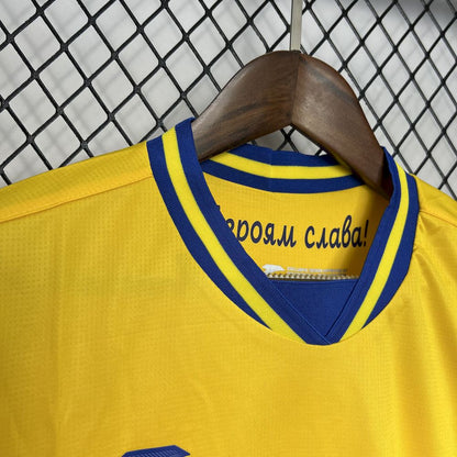 Ucrânia 2024/25 Camisola Alternativa Euro – Homem
