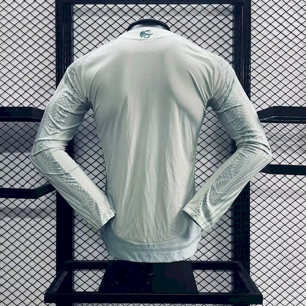 México 2024/25 Camisola Alternativa de Manga Comprida Versão Jogador – Homem