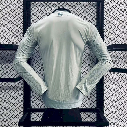 México 2024/25 Camisola Alternativa de Manga Comprida Versão Jogador – Homem