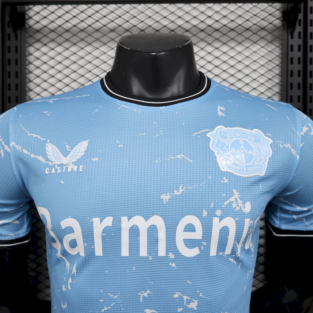 Bayer 04 Leverkusen 2024/25 Camisola Alternativa Thirs Castore Versão Jogador – Homem