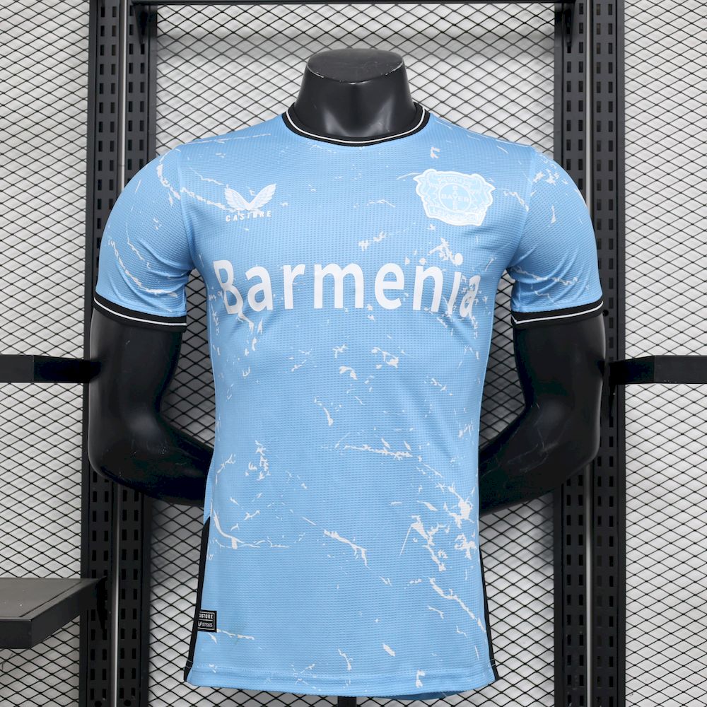 Bayer 04 Leverkusen 2024/25 Camisola Alternativa Thirs Castore Versão Jogador – Homem