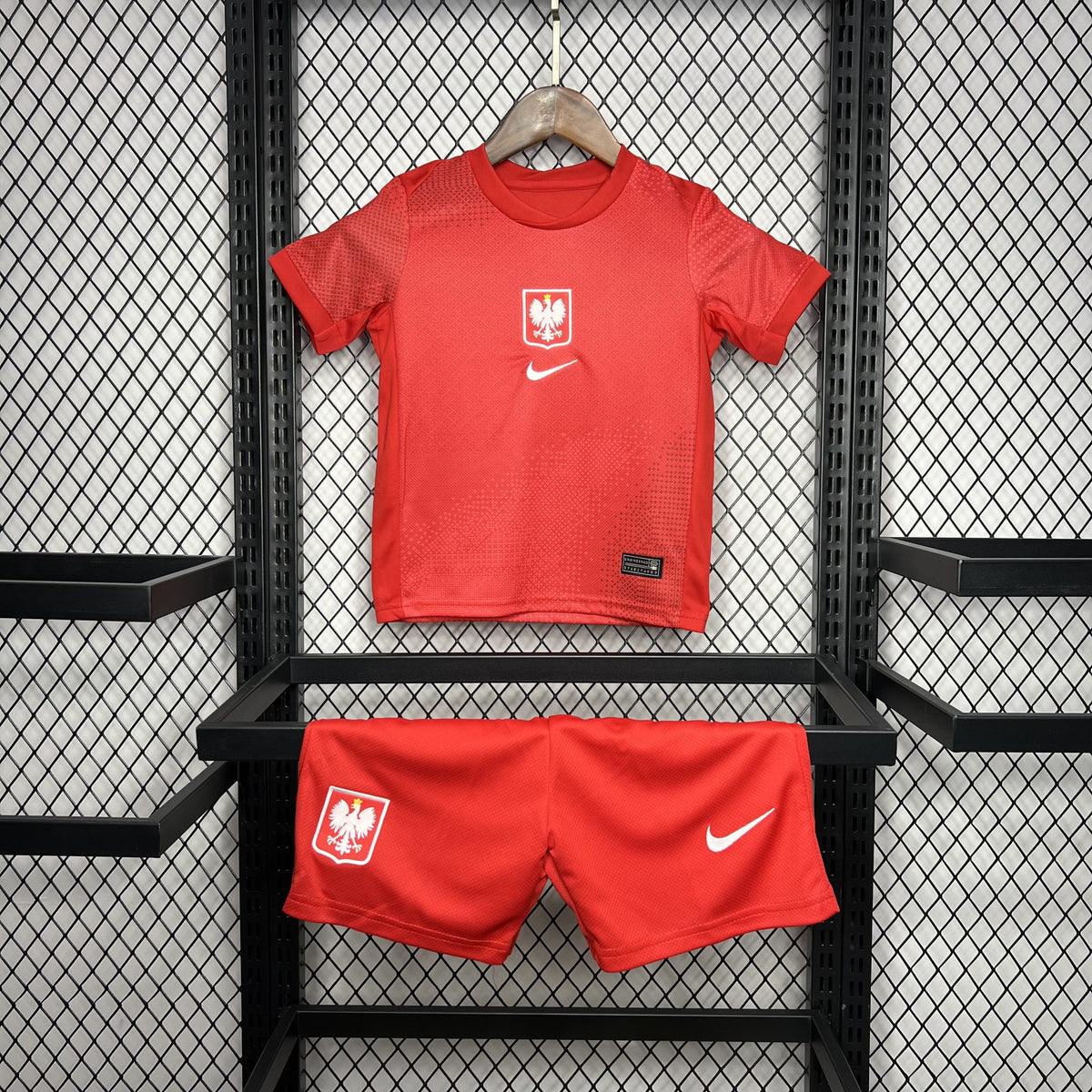 Polónia 2024/25 Conjunto Alternativo Euro – Criança