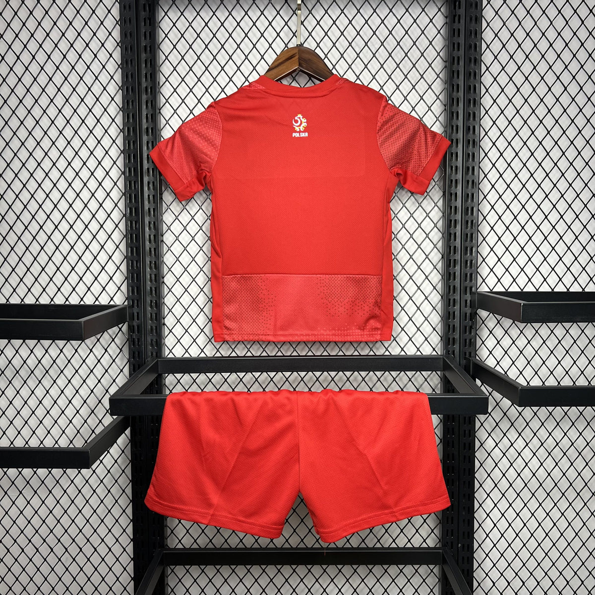 Polónia 2024/25 Conjunto Alternativo Euro – Criança