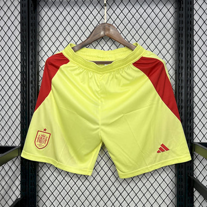 Espanha 2024/25 Calções Alternativos Euro – Homem