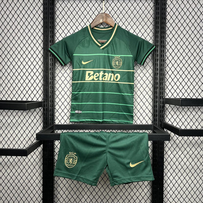 Sporting CP 2024/25 Conjunto Alternativo – Criança
