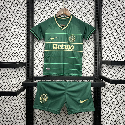 Sporting CP 2024/25 Conjunto Alternativo – Criança