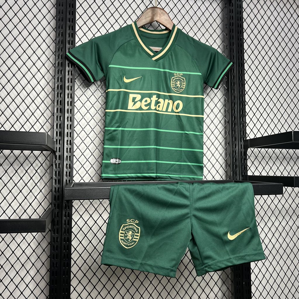 Sporting CP 2024/25 Conjunto Alternativo – Criança
