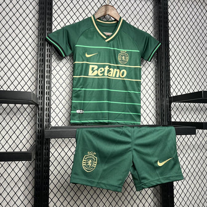 Sporting CP 2024/25 Conjunto Alternativo – Criança