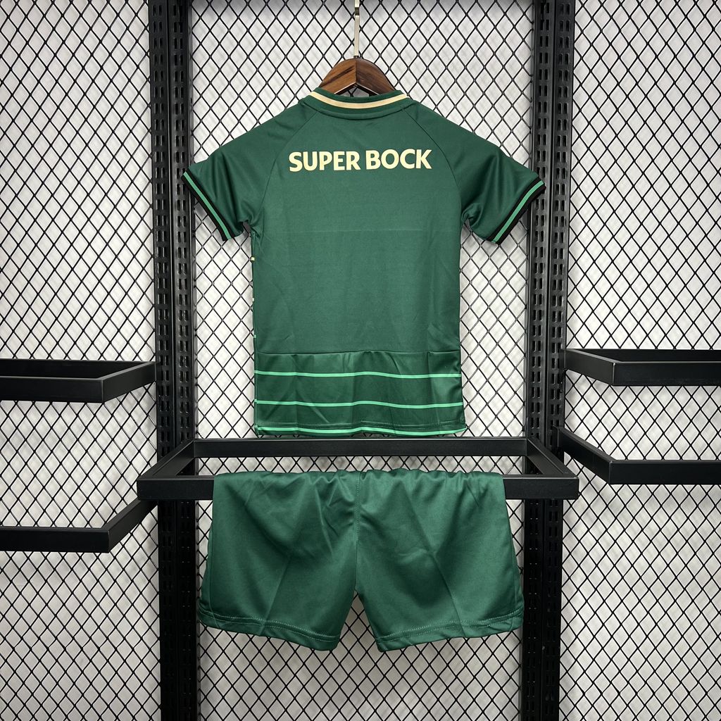 Sporting CP 2024/25 Conjunto Alternativo – Criança