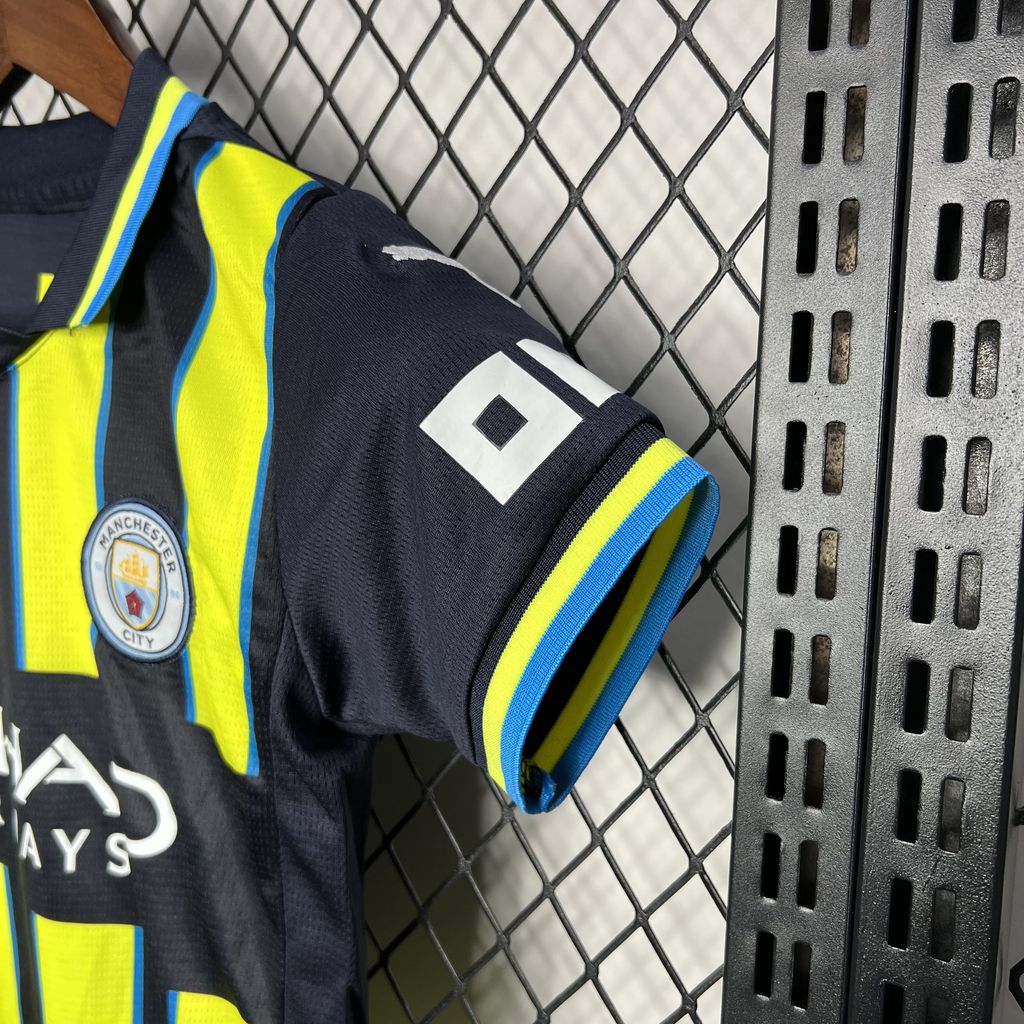 Manchester City 2024/25 Conjunto Alternativo – Criança