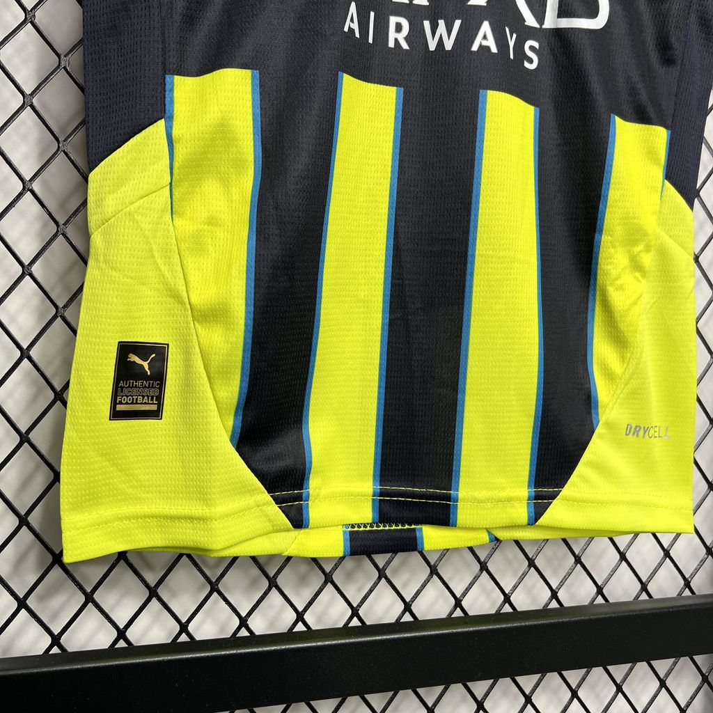 Manchester City 2024/25 Conjunto Alternativo – Criança