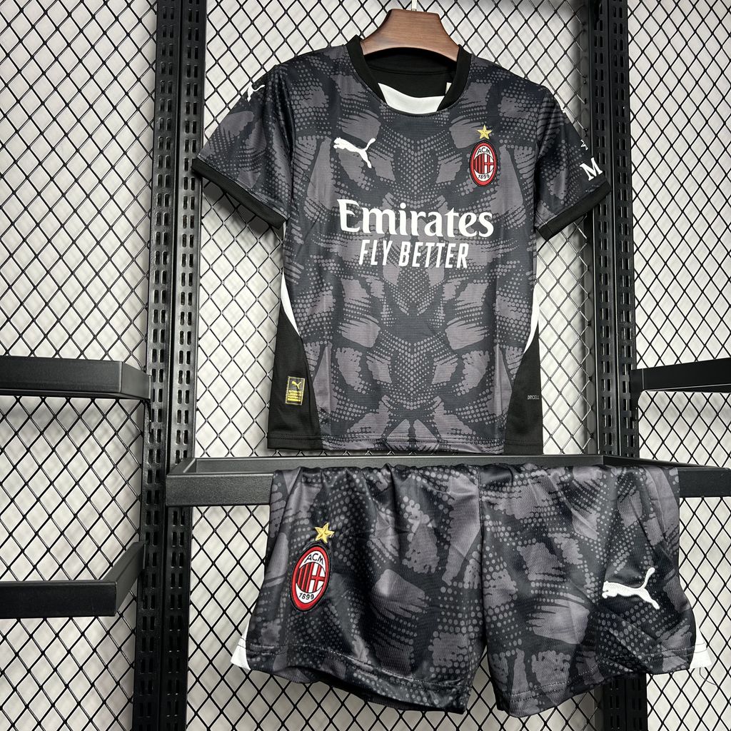 AC Milan 2024/25 Conjunto de Guarda-Redes – Criança