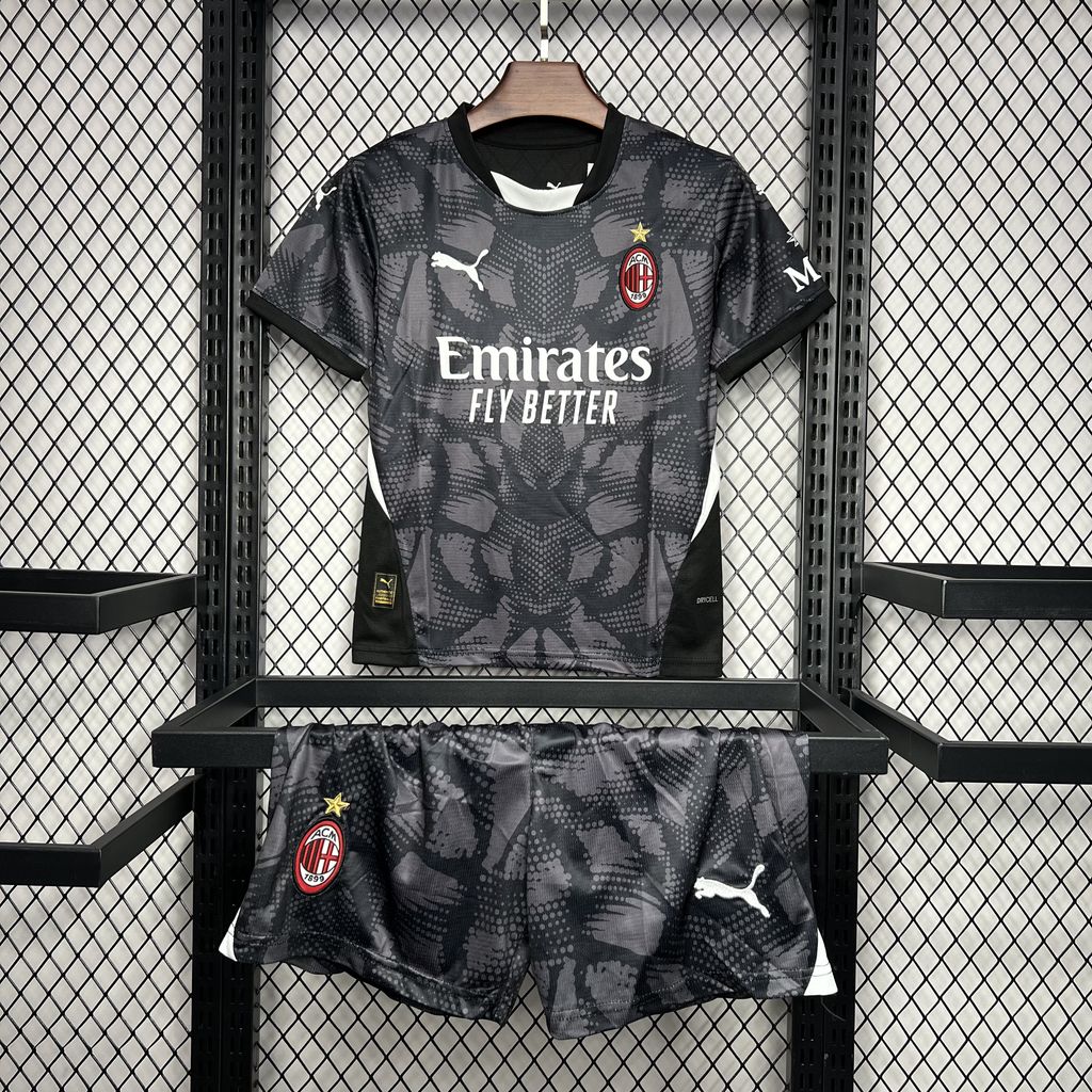 AC Milan 2024/25 Conjunto de Guarda-Redes – Criança