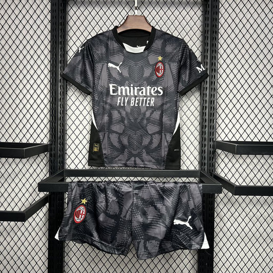 AC Milan 2024/25 Conjunto de Guarda-Redes – Criança