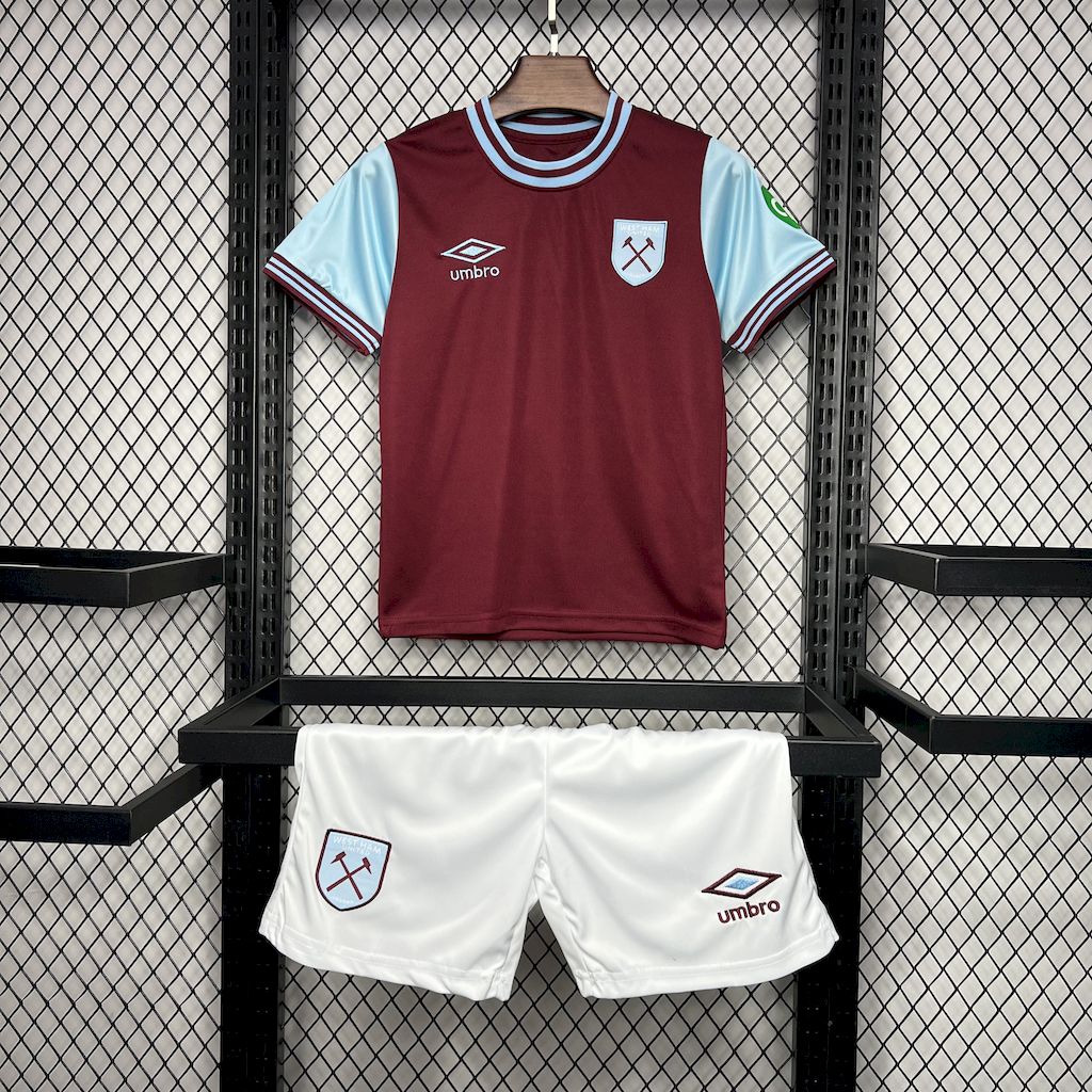 West Ham United 2024/25 Conjunto Principal – Criança