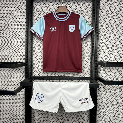 West Ham United 2024/25 Conjunto Principal – Criança
