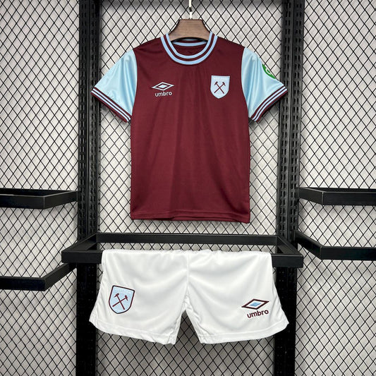 West Ham United 2024/25 Conjunto Principal – Criança