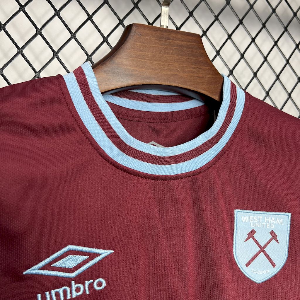West Ham United 2024/25 Conjunto Principal – Criança