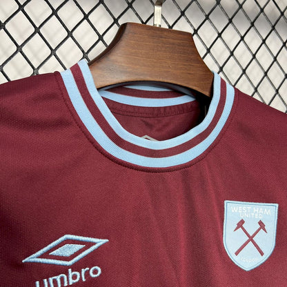 West Ham United 2024/25 Conjunto Principal – Criança