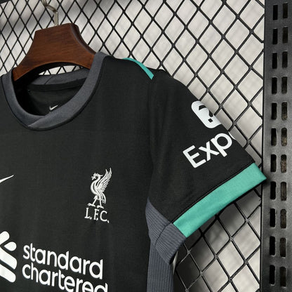 Liverpool 2024/25 Conjunto Alternativo – Criança
