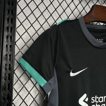 Liverpool 2024/25 Conjunto Alternativo – Criança