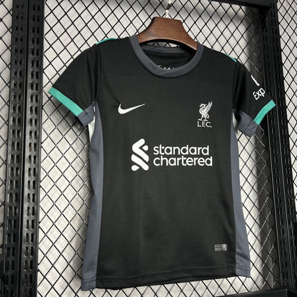 Liverpool 2024/25 Conjunto Alternativo – Criança