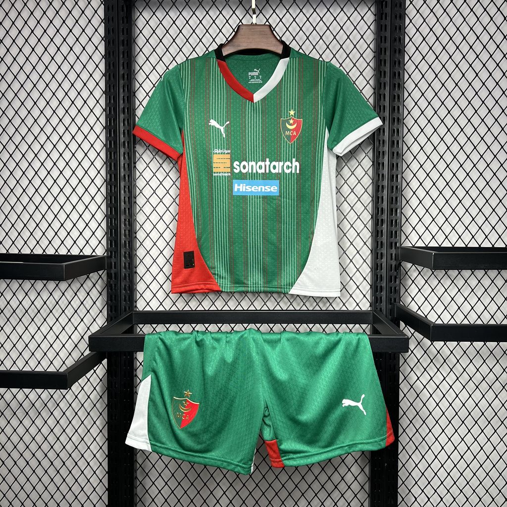 MC Alger 2024/25 Conjunto Principal – Criança