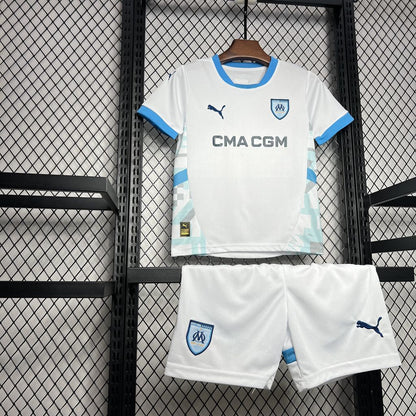 Olympique Marseille 2024/25 Conjunto Principal – Criança