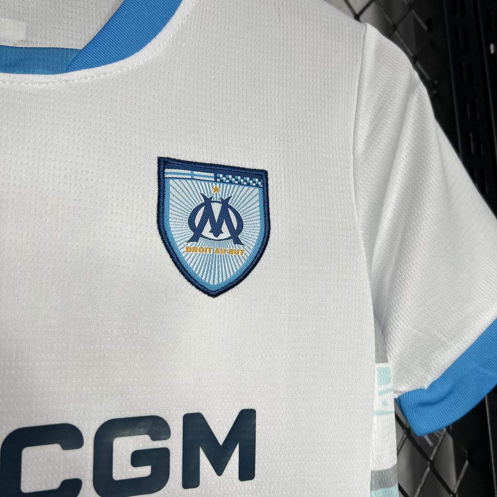 Olympique Marseille 2024/25 Conjunto Principal – Criança