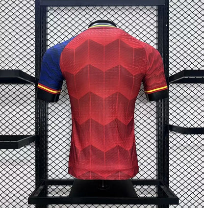 Espanha 2024/25 Camisola Especial Vermelha Versão Jogador – Homem