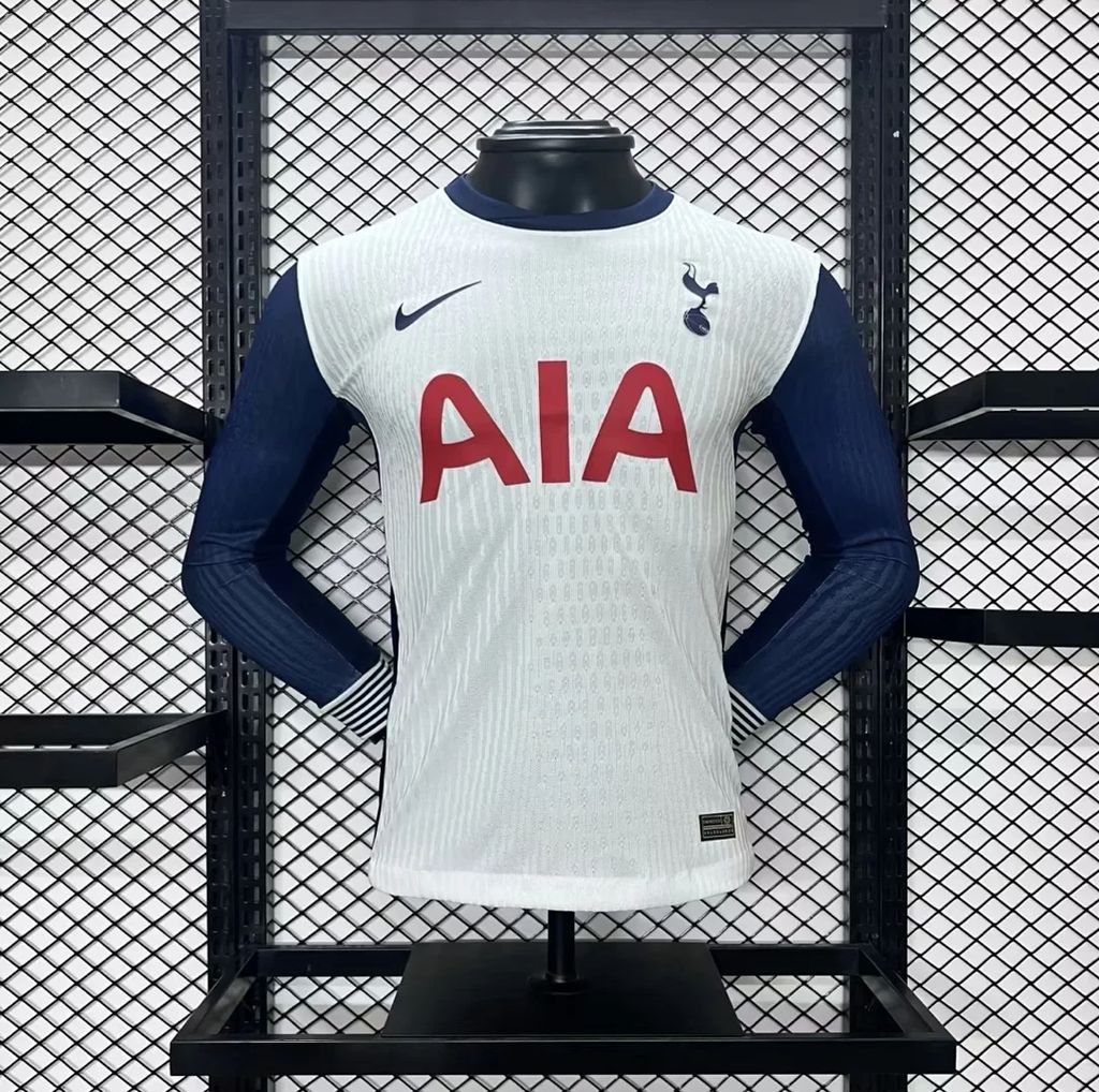 Tottenham Hotspur 2024/25 Camisola Principal de Manga Comprida Versão Jogador – Homem