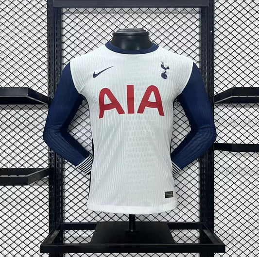 Tottenham Hotspur 2024/25 Camisola Principal de Manga Comprida Versão Jogador – Homem