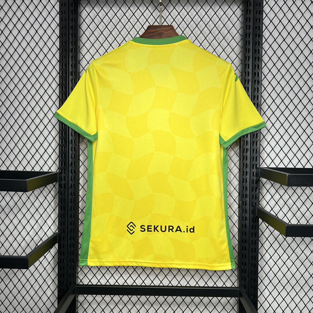 Norwich City FC 2024/25 Camisola Principal – Homem