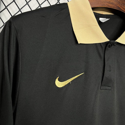 Barcelona 2024/25 Camisola Polo Preta – Homem