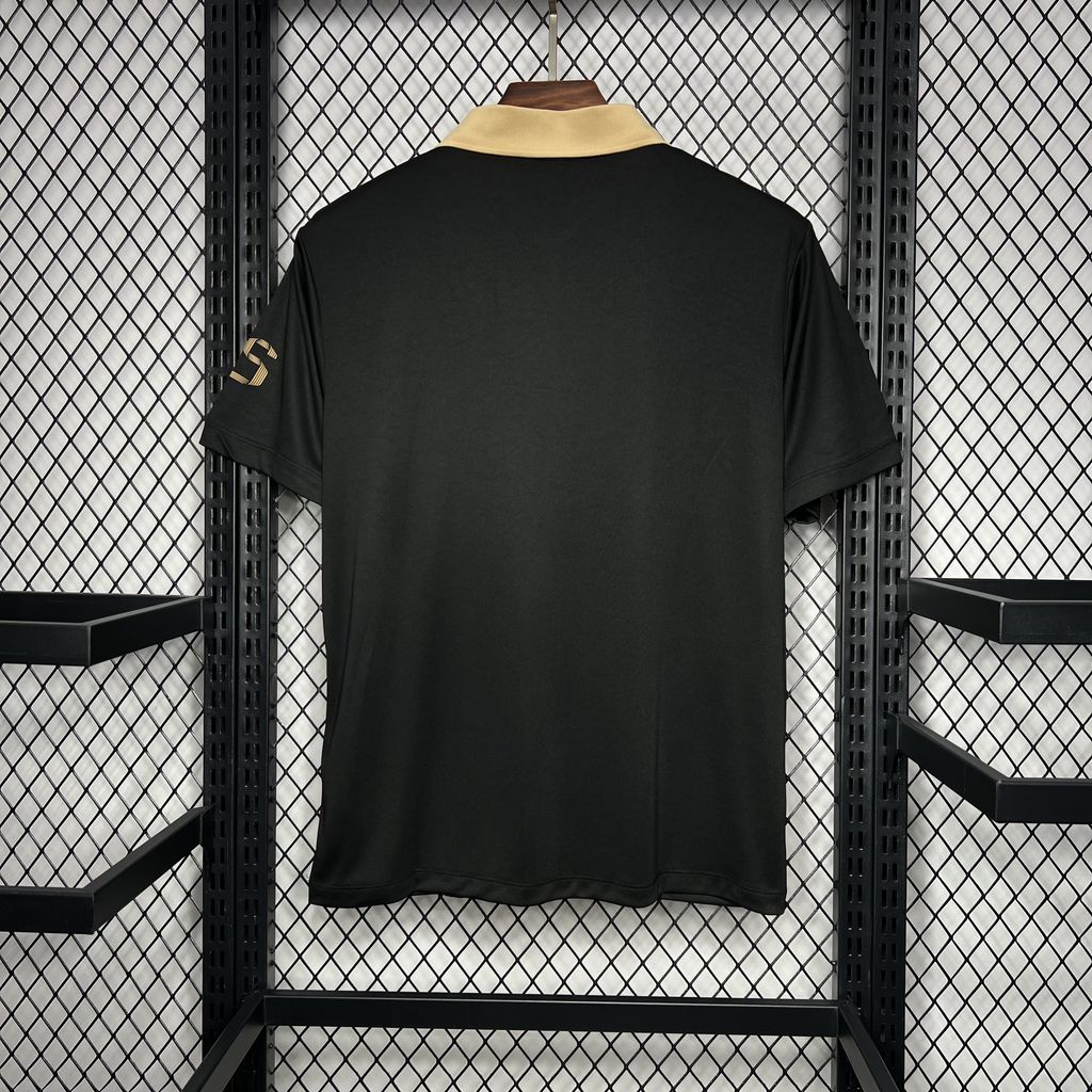 Barcelona 2024/25 Camisola Polo Preta – Homem