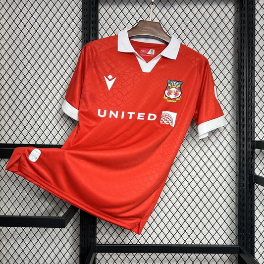 Wrexham 2024/25 Camisola Principal – Homem