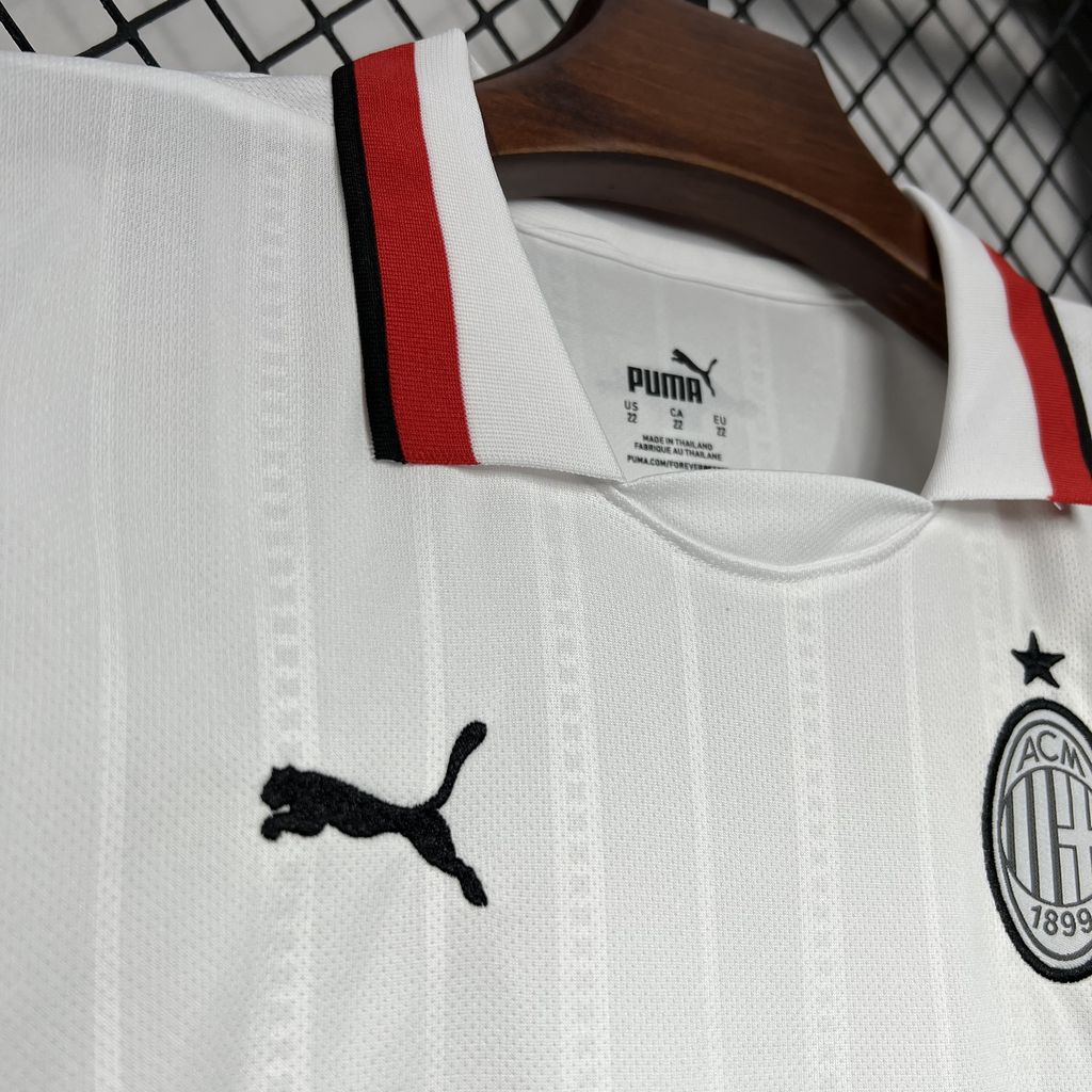 AC Milan 2024/25 Conjunto Alternativo – Criança