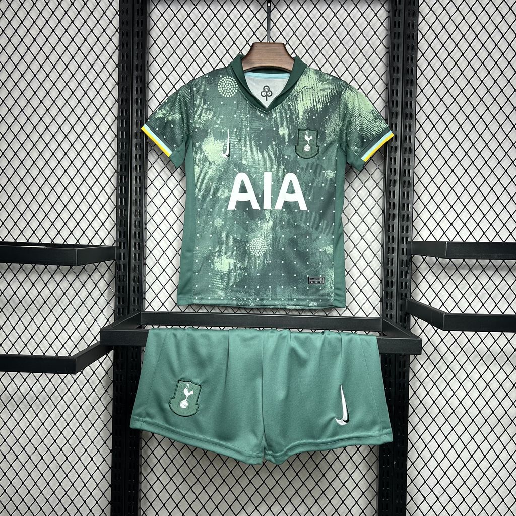 Tottenham Hotspur 2024/25 Conjunto Terceiro – Criança