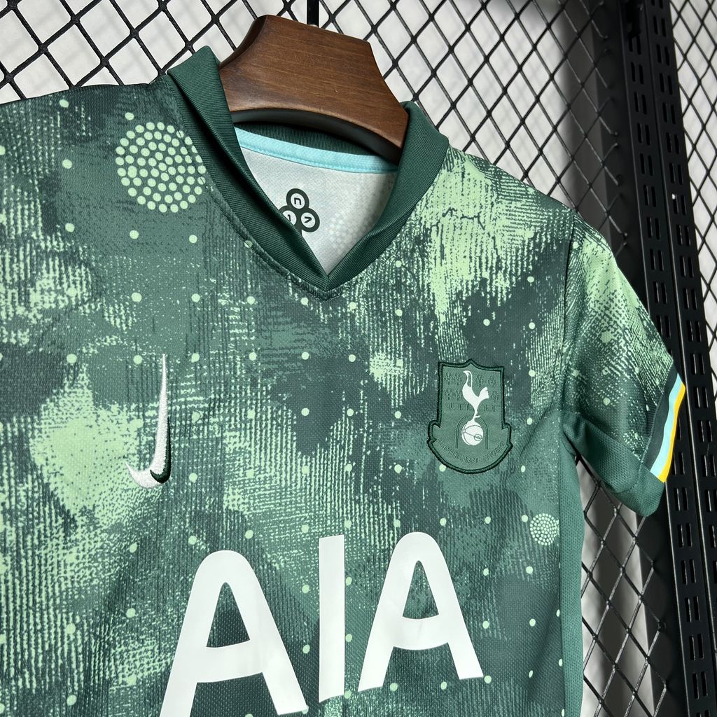 Tottenham Hotspur 2024/25 Conjunto Terceiro – Criança
