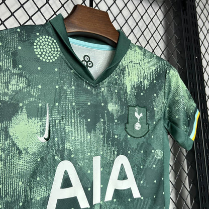 Tottenham Hotspur 2024/25 Conjunto Terceiro – Criança