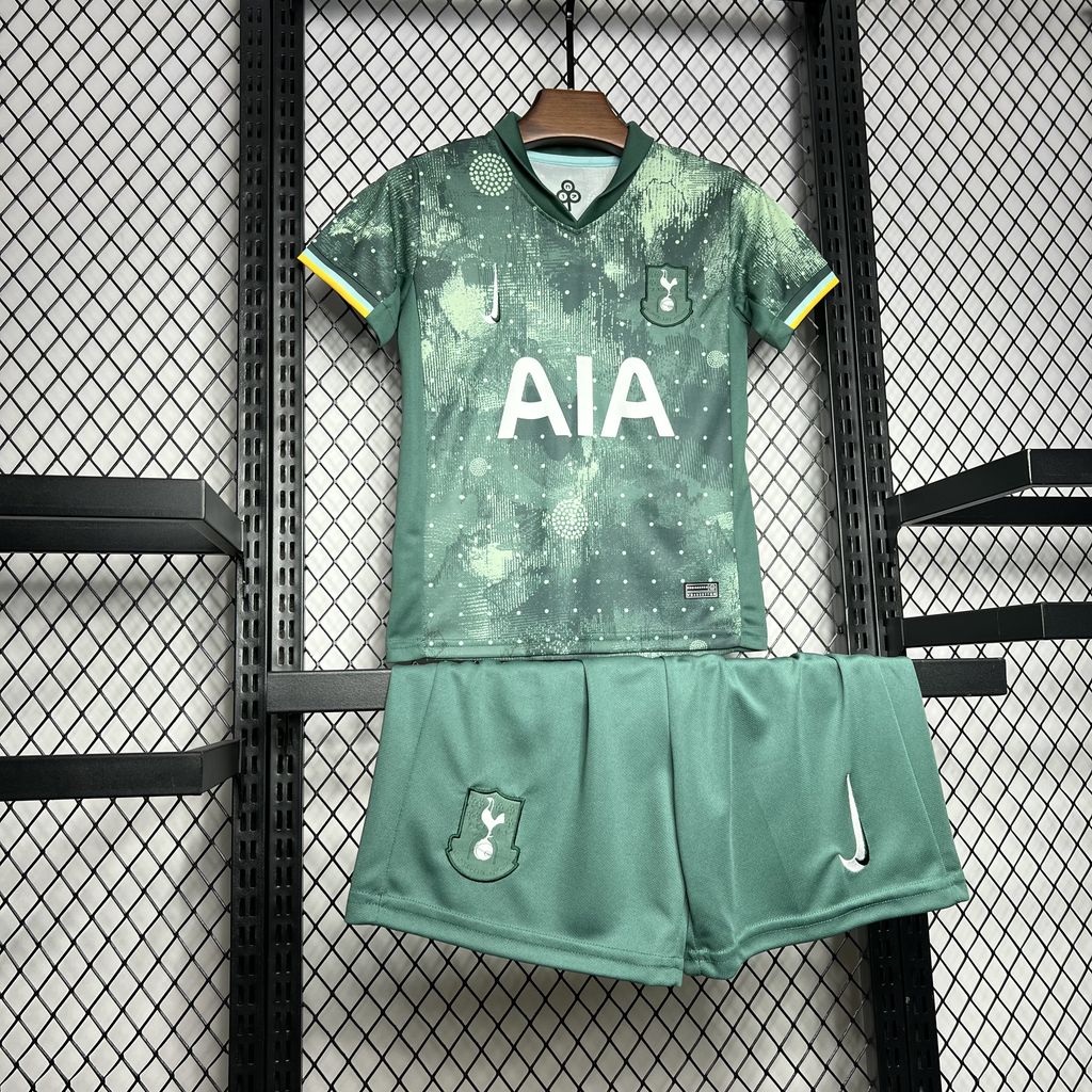 Tottenham Hotspur 2024/25 Conjunto Terceiro – Criança