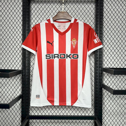Sporting de Gijón 2024/25 Camisola Principal – Homem