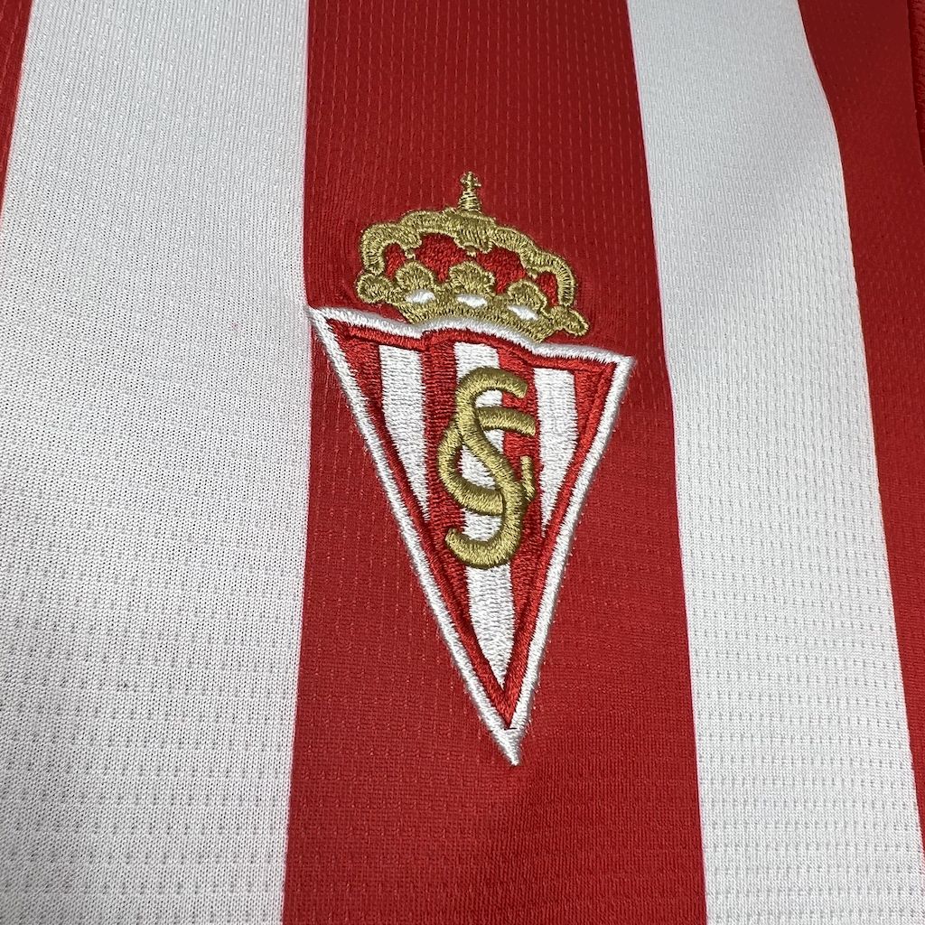 Sporting de Gijón 2024/25 Camisola Principal – Homem