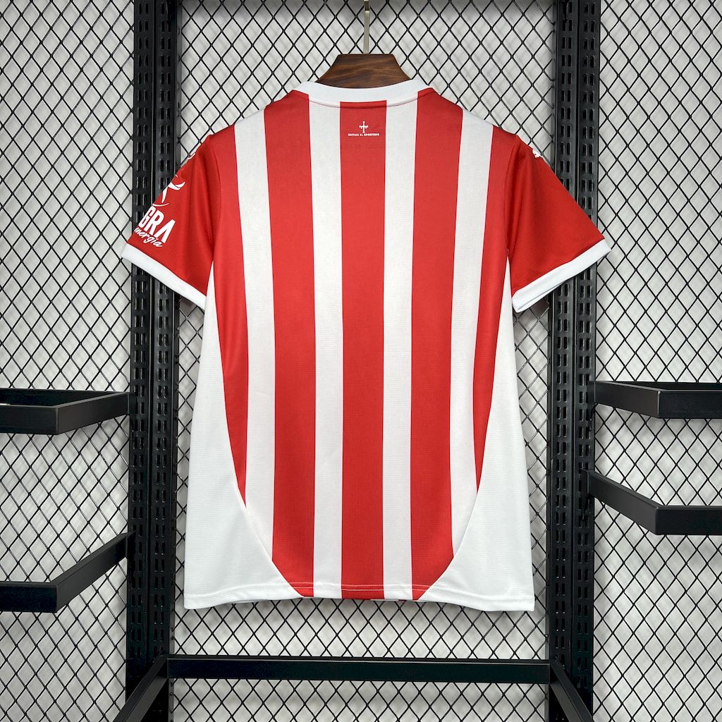 Sporting de Gijón 2024/25 Camisola Principal – Homem