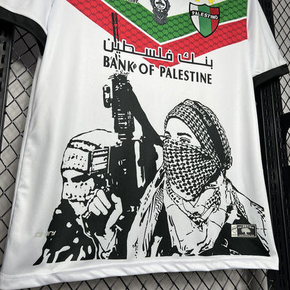 CD Palestino 2024/25 Camisola Branca Graffiti – Homem