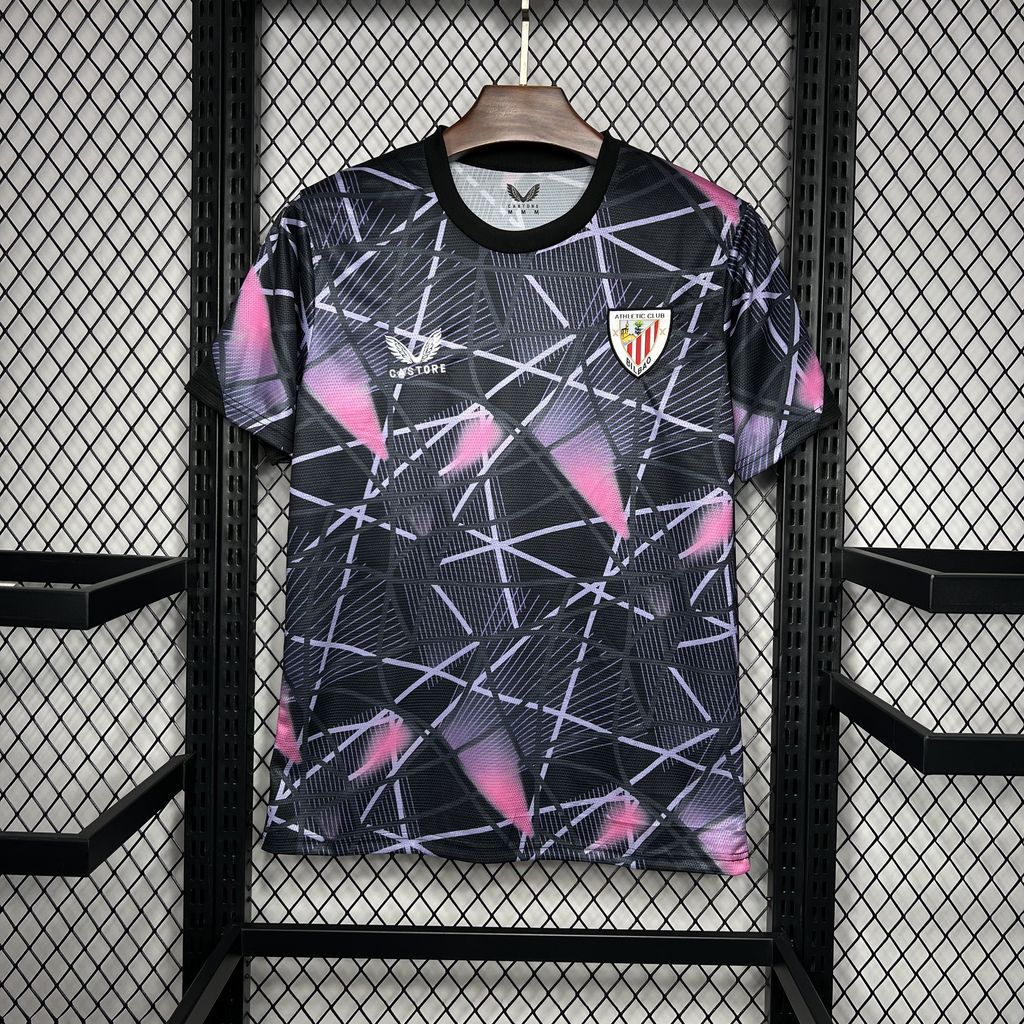 Athletic Bilbao 2024/25 Camisola Castore Taça Matchday-Lavender – Homem